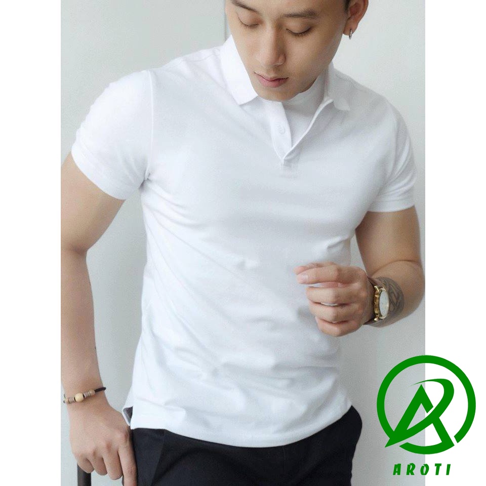 Áo Polo Nam AROTI Cổ Bẻ Vải Cotton Đẹp Cao Cấp,Mặc Siêu Mát Và Thoải Mái Chuẩn Form Đơn Giản,Lịch Lãm Nhiều Màu TA112-XT