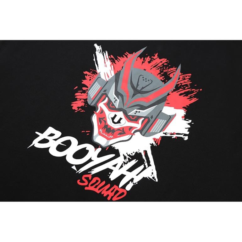 HOT- Áo Thun Free Fire Blood Demon Màu Đen 100% Cotton Size M L XL XXL -áo game HOT