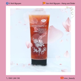 Sưa rửa mặt Afu hoa hồng