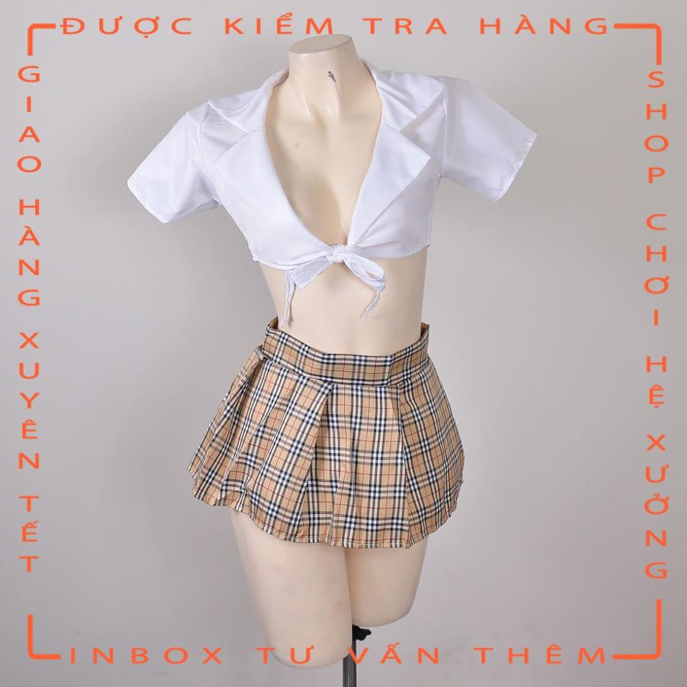 Bộ đồ ngủ cosplay học sính sexy L241  - hot tiktok | BigBuy360 - bigbuy360.vn
