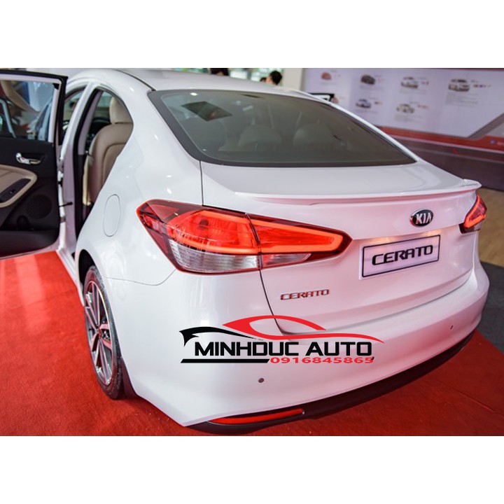 Đuôi gió liền cốp xe Kia Cerato 2019-2021 Hàng mộc cao cấp