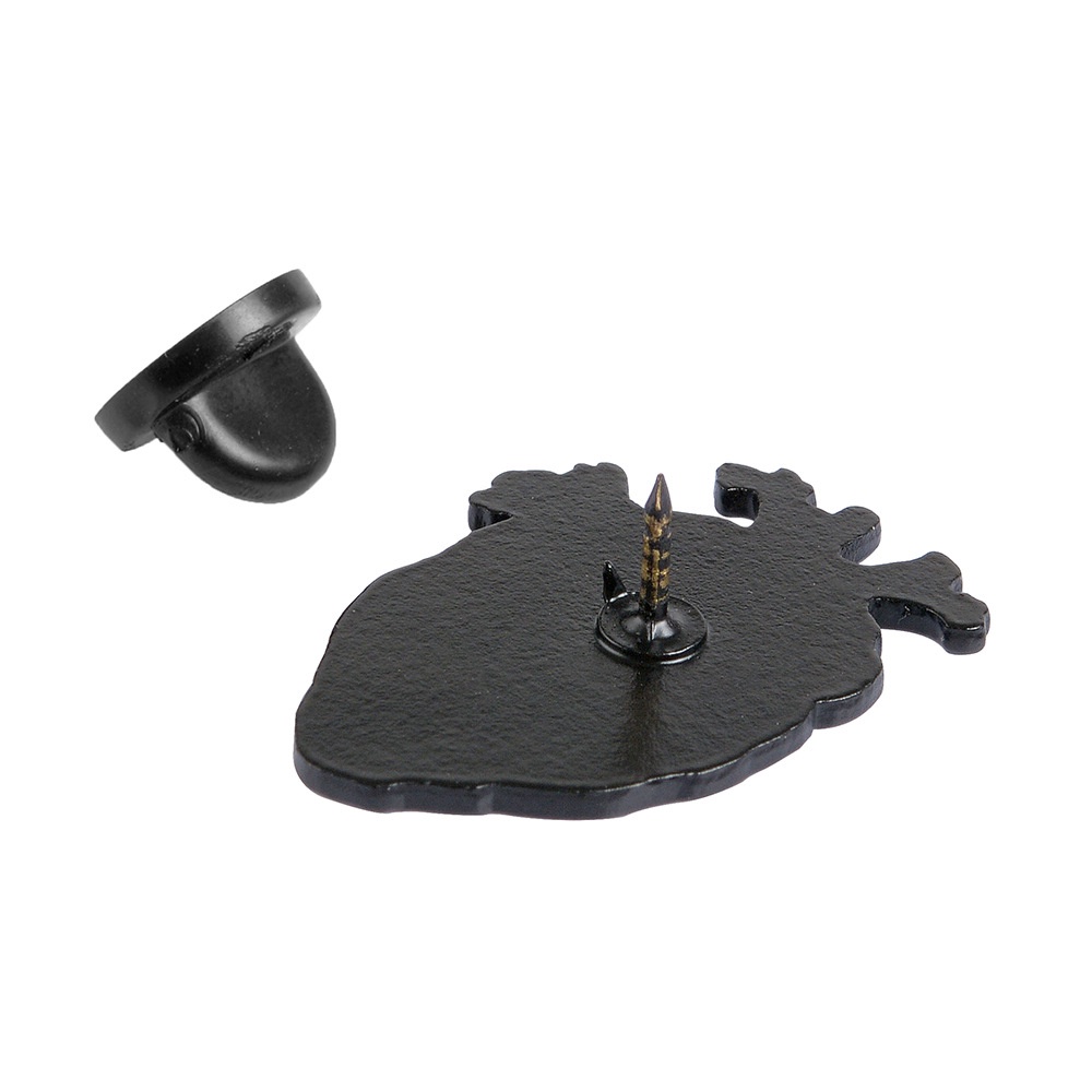 Ghim Cài Áo Hình Trái Tim Công Tắc Đàn Organ Ngộ Nghĩnh