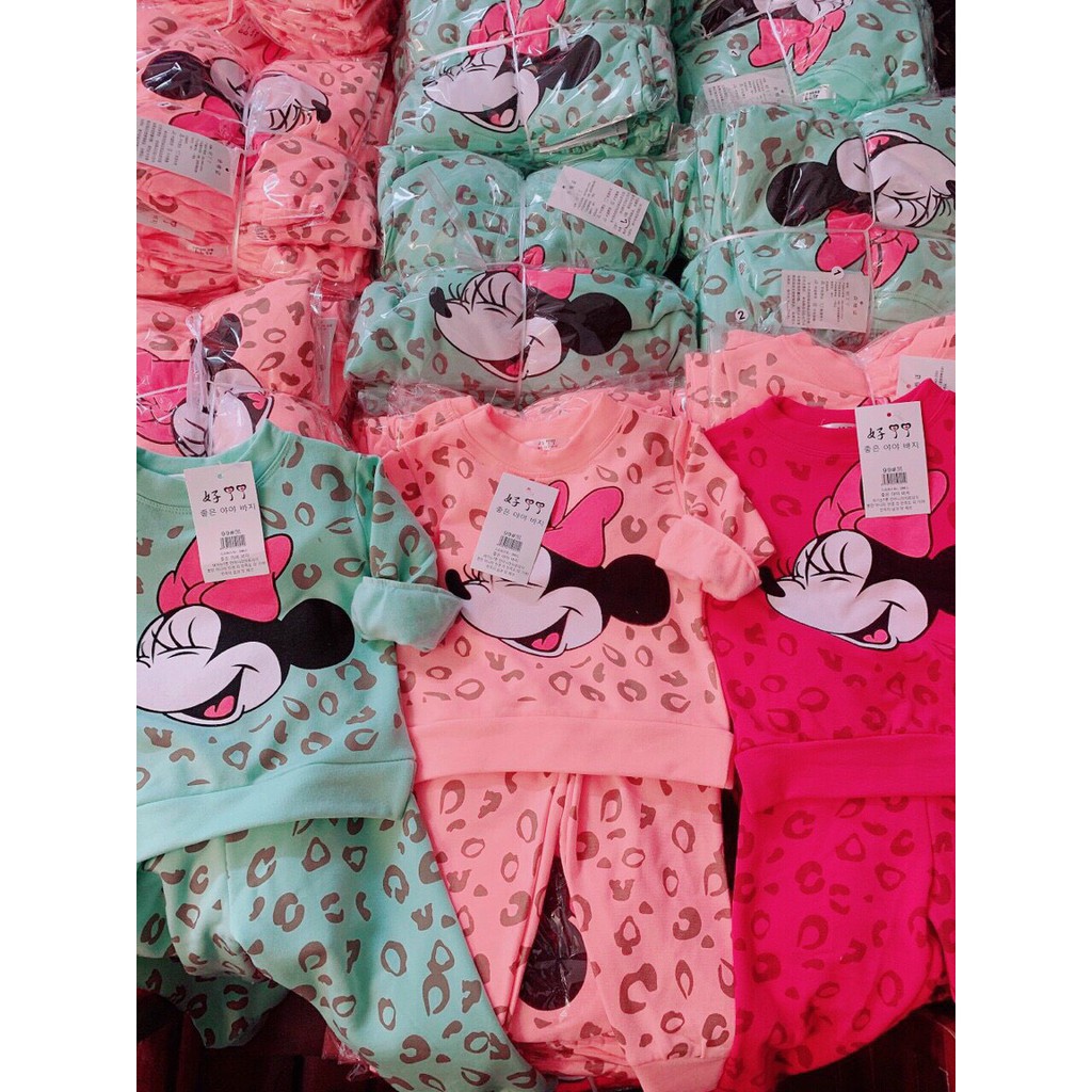BỘ THU ĐÔNG DA BEO CHO BÉ GÁI 10-25KG
