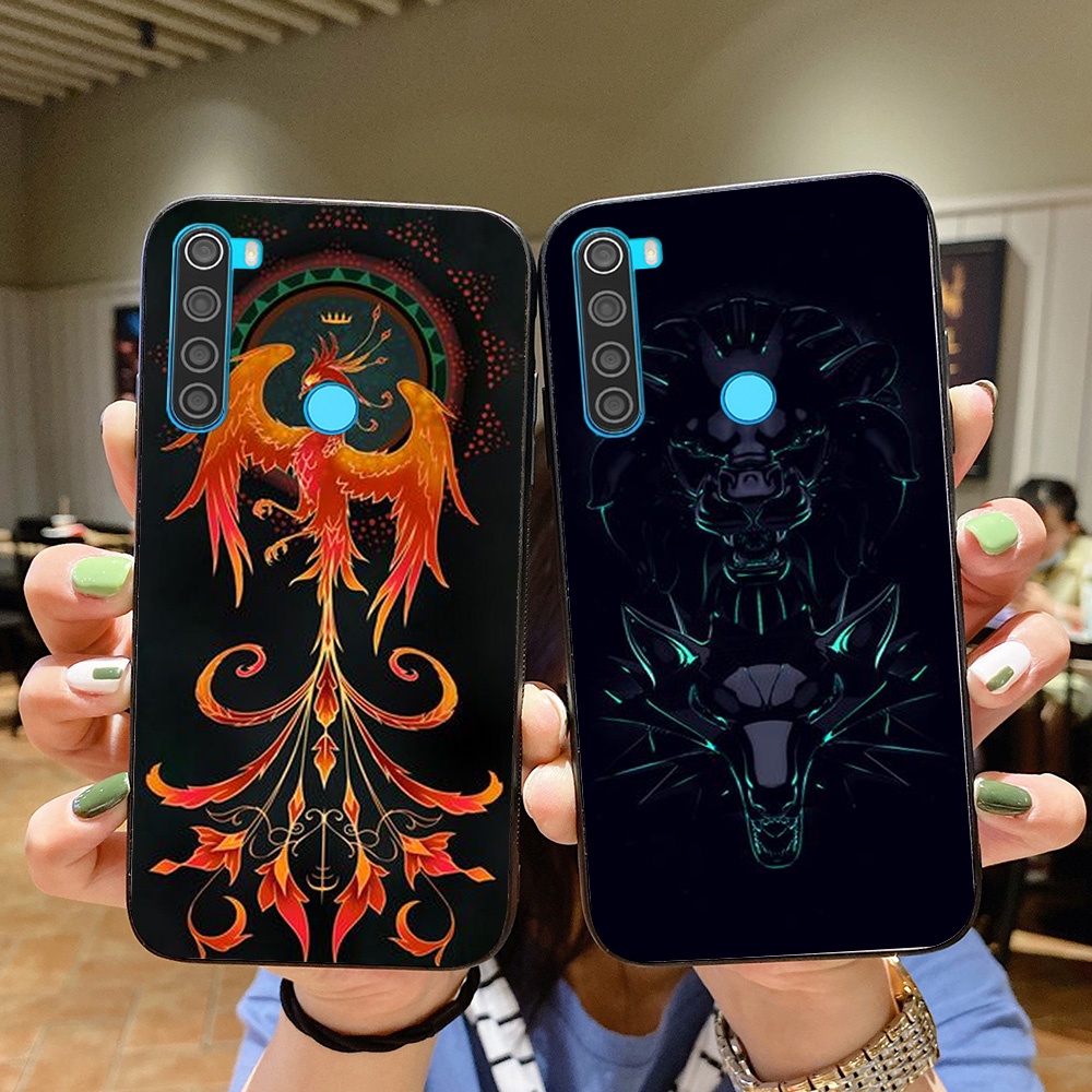 Ốp lưng điện thoại xiaomi redmi note 8 / note 8 pro bộ hình bọ cạp rồng phong cách nam