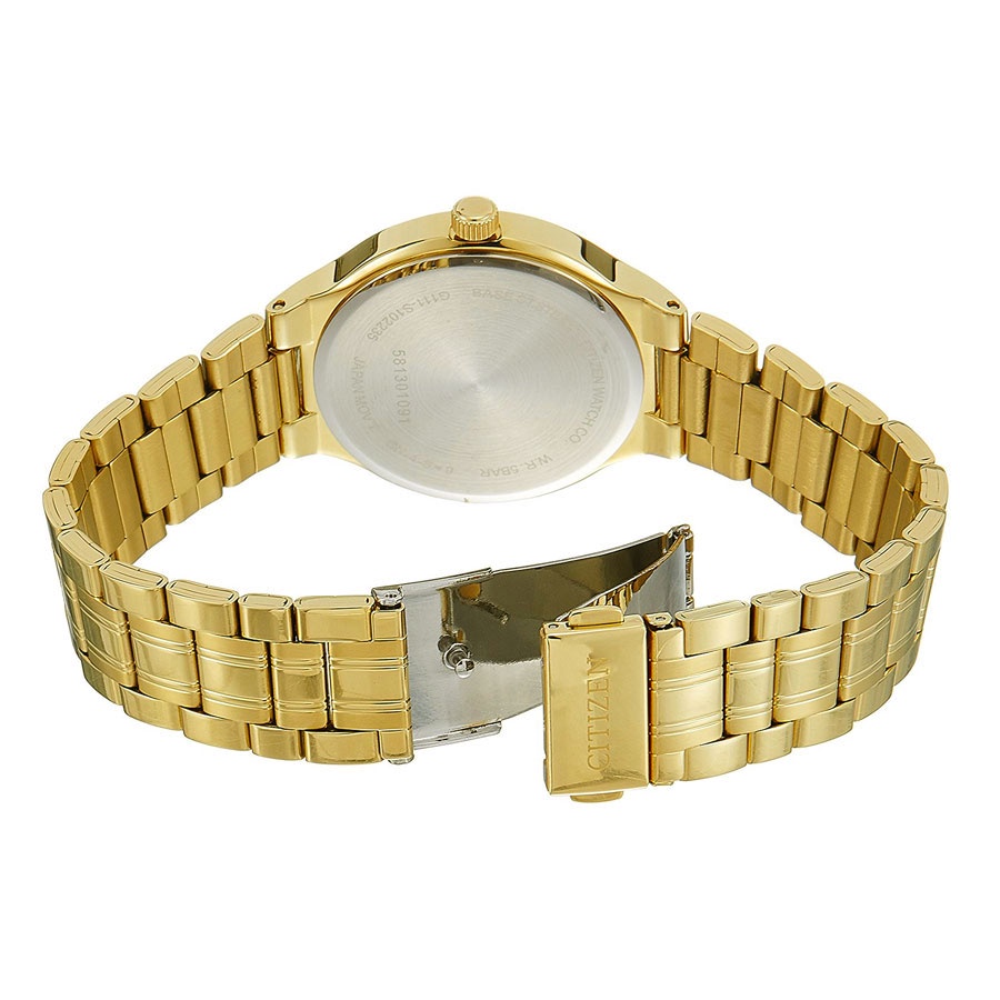 Đồng Hồ Nam Citizen Dây Thép Không Gỉ BI5022-50E - Mặt Đen