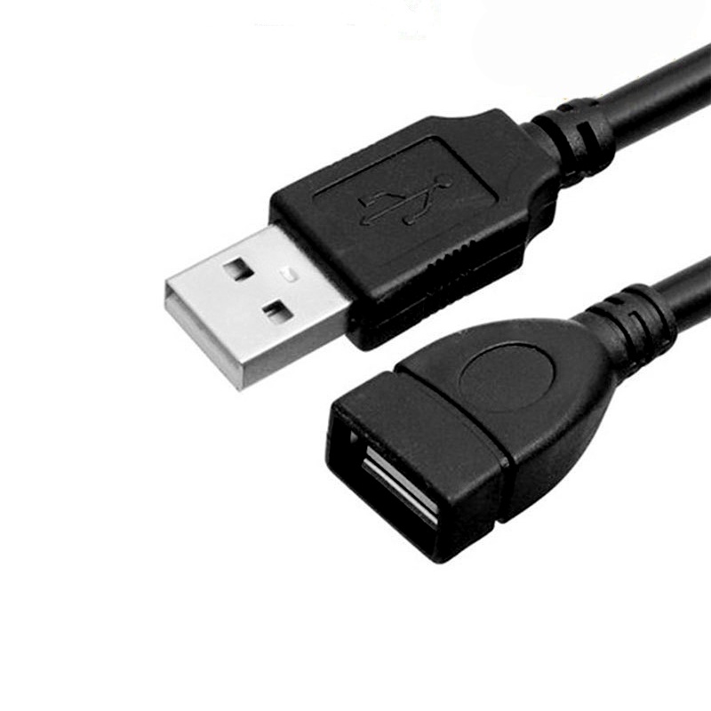 Dây Nối Dài Usb 3M Đen Cáp Nối Dài Chống Nhiễu 2 Đầu Siêu Bền