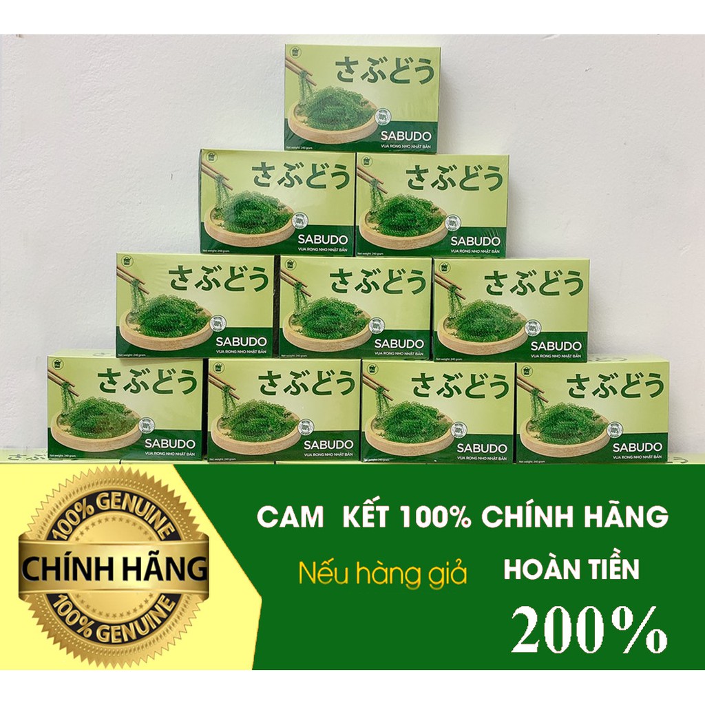 [Rẻ Vô Địch] Rong Nho Tách Nước Cao Cấp Sabudo và Umibudo | BigBuy360 - bigbuy360.vn