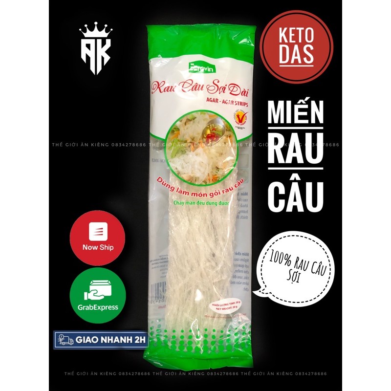 Miến Rau Câu  Hoàng Yến Cho Keto Das