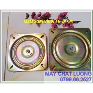 Mâm xoay 160, 200mm -vàng - cho ngành mộc