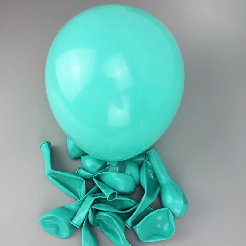 Bóng tròn màu xanh lá ngọc green blue