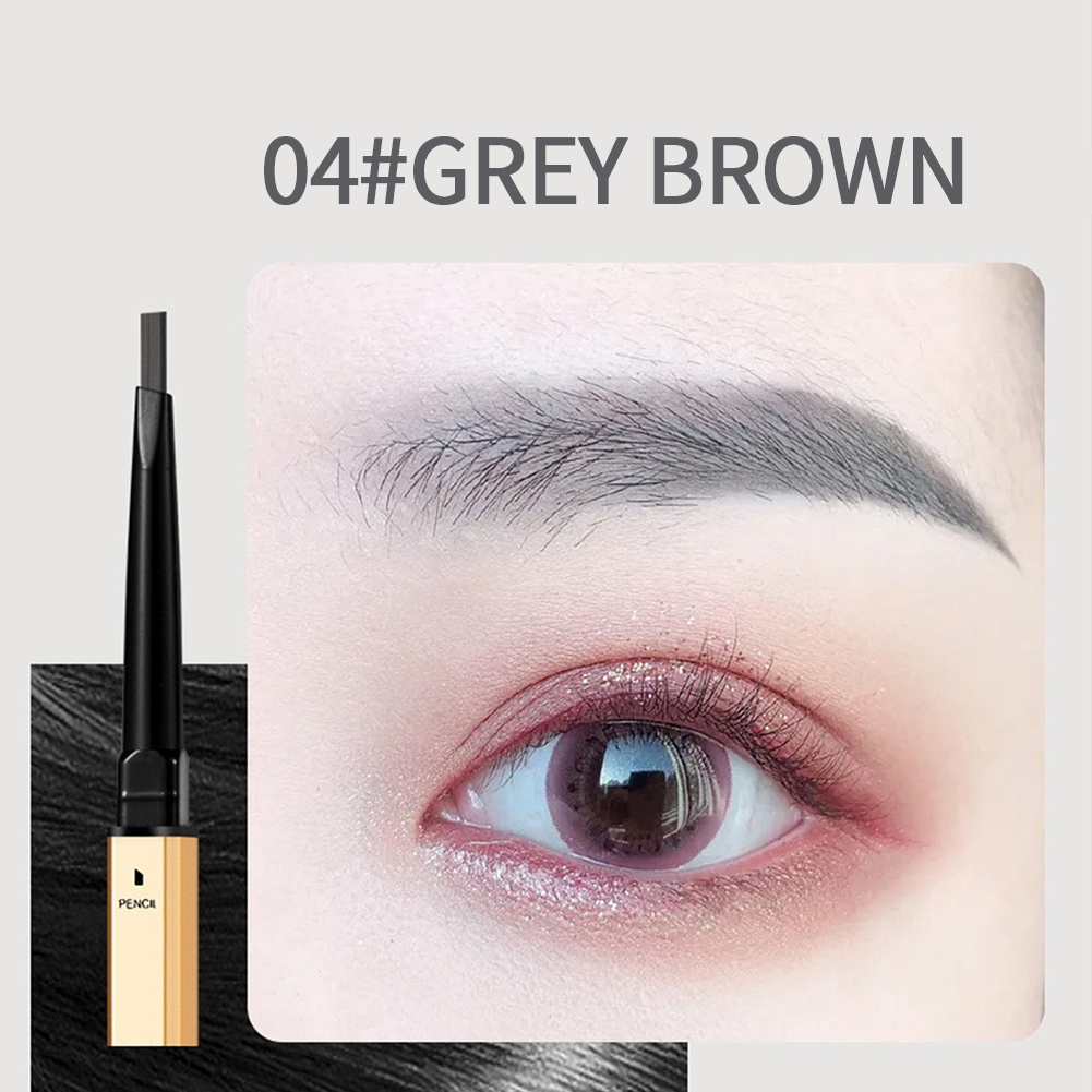 ♕Jiaobosi Jonbos Vàng Nhỏ Đũa Hoang Dã Bút Chì Kẻ Lông Mày Chống Thấm Nước Và Không Dễ Decolorize Quay Tự Động Tinh Tế Tam Giác Kẻ Lông Mày bút Chì