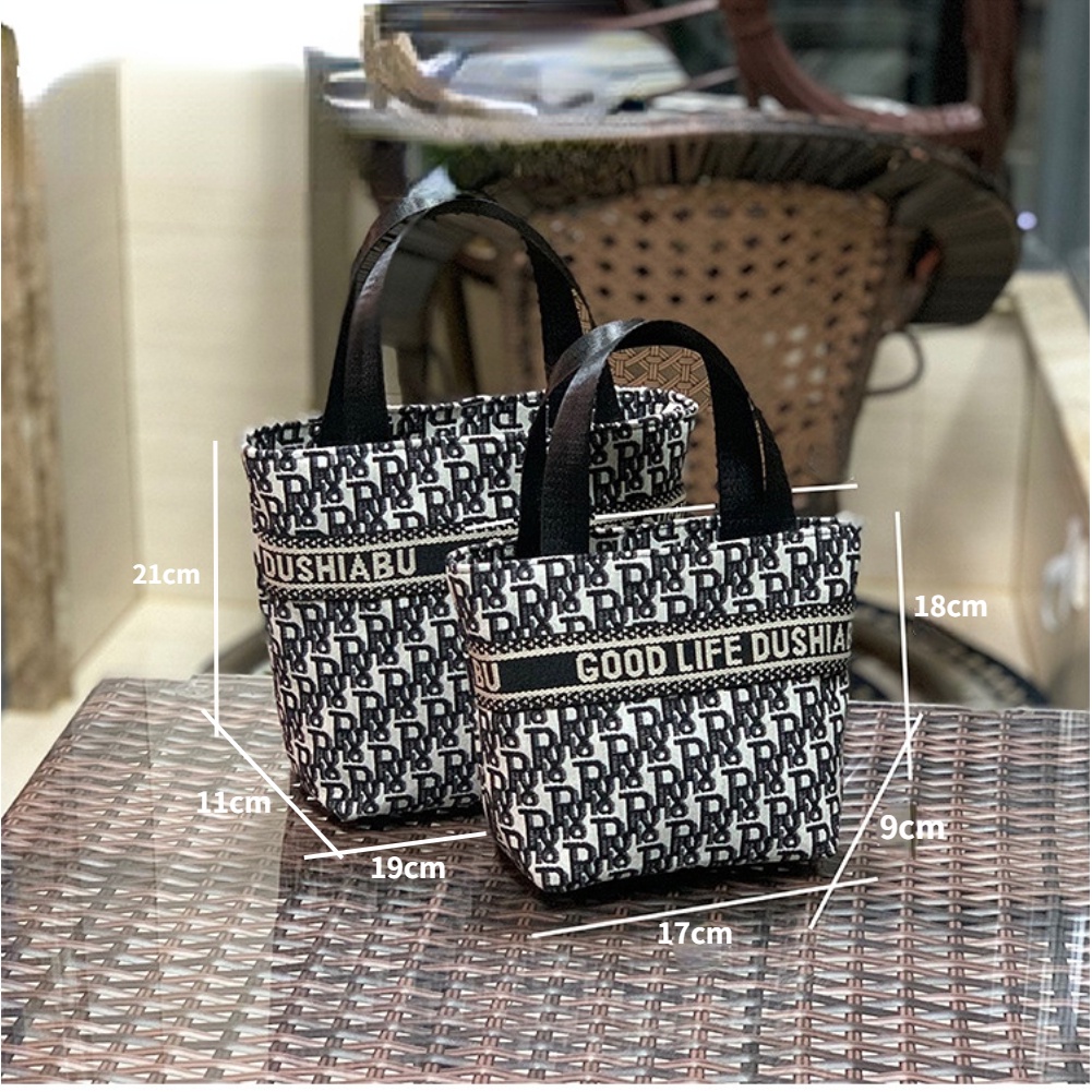 Túi xách canvas sức chứa lớn thời trang thoải mái cho phụ nữ