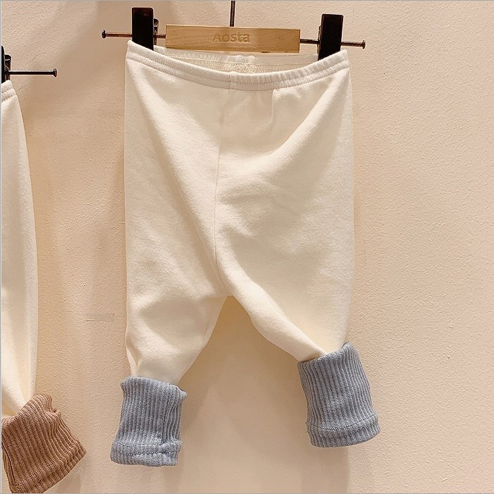 Áo len không tay cổ tròn phong cách Hàn Quốc cho bé trai bé gái E7pA