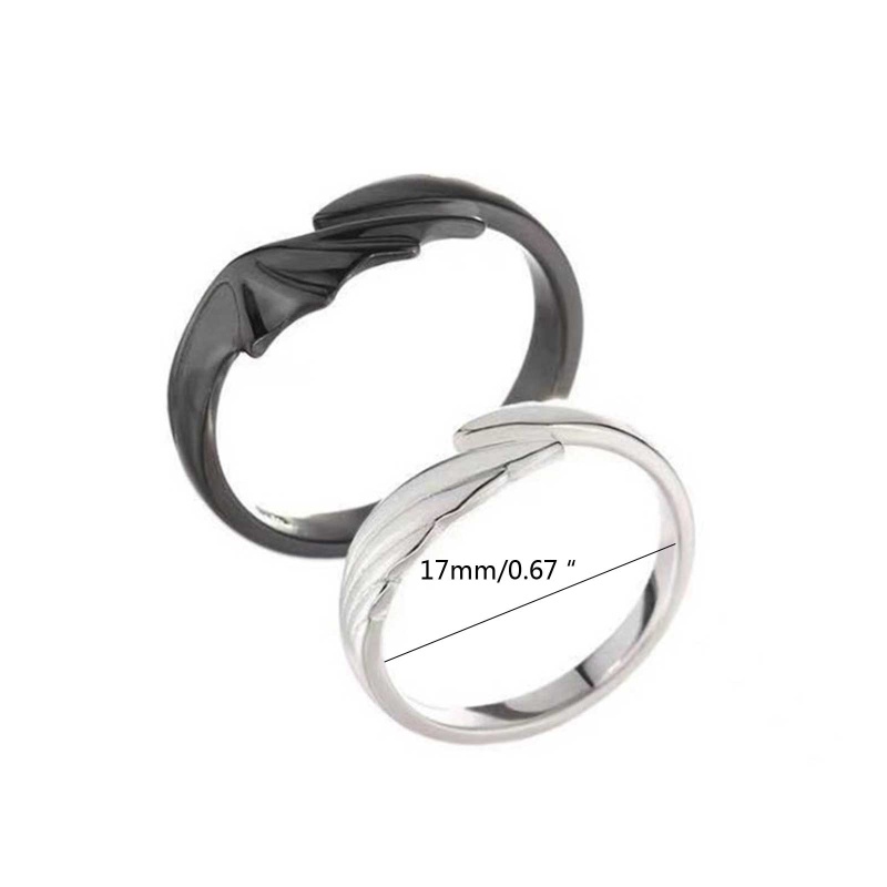 Set 2 Nhẫn Đôi Hình Thiên Thần Và Ác Quỷ