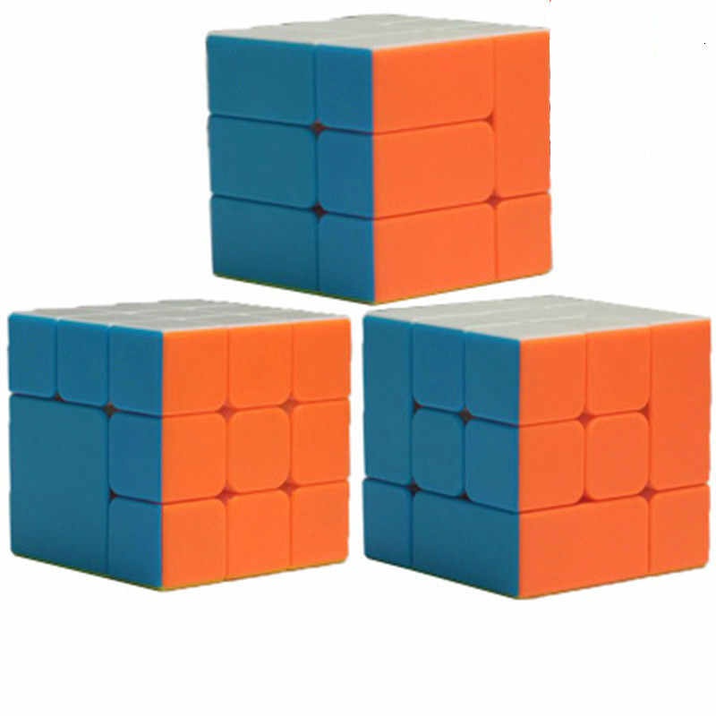Đồ chơi Rubik Biến Thể Bandaged Z-cube Stickerless, Rubik Phát Triển Giáo Dục Trí Tuệ IQ