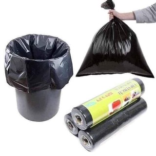 Túi đựng rác cuộn 500gr, túi bóng đen đựng rác sinh học