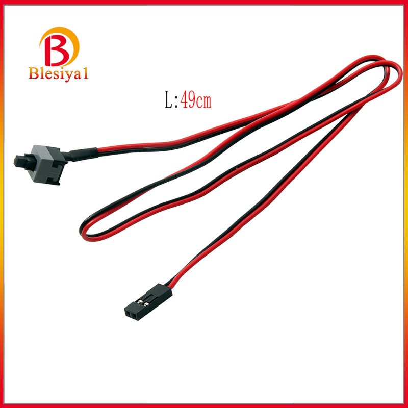 [BLESIYA1] ATX Computer Motherboard Power Cable Switch On/Off/Reset Button Replacement