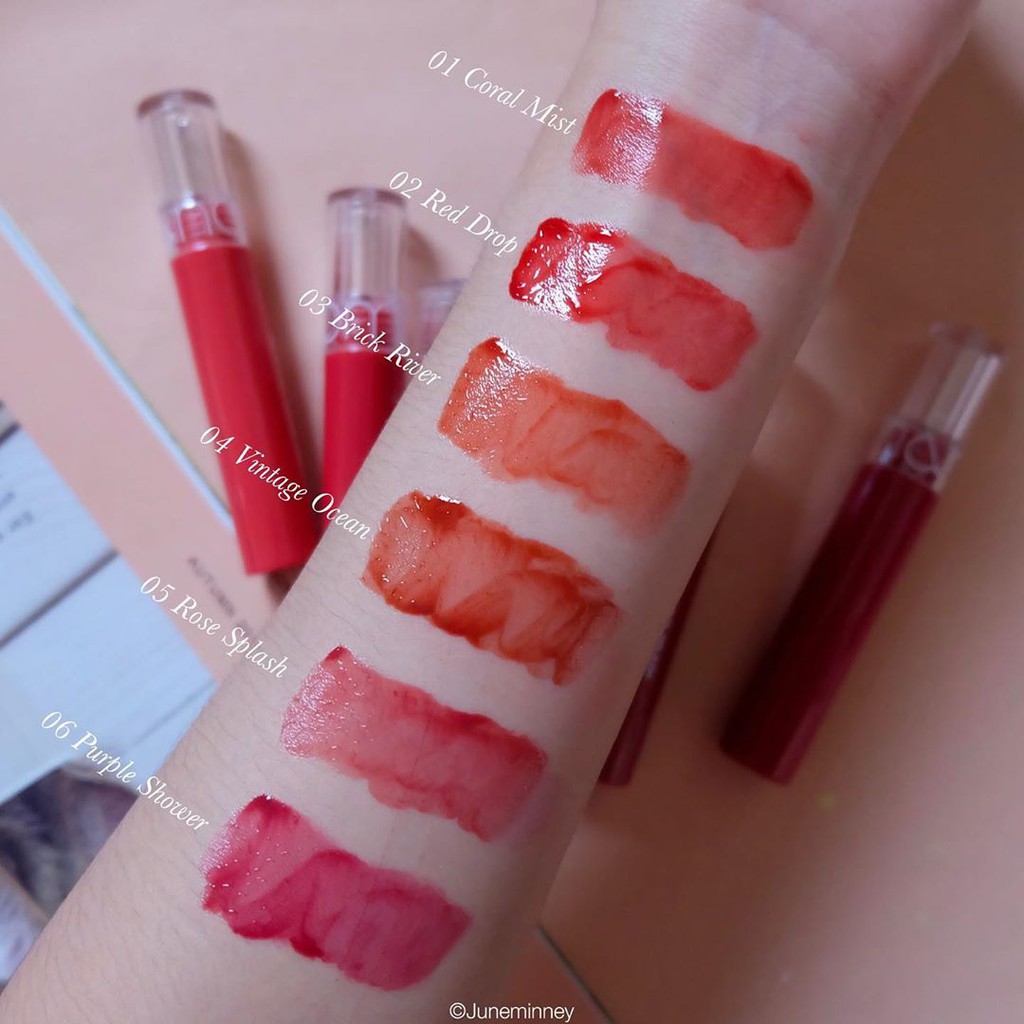 [2 Màu Mới] Son tint nước siêu lì Romand Glasting Water Tint (Có Sẵn) | BigBuy360 - bigbuy360.vn