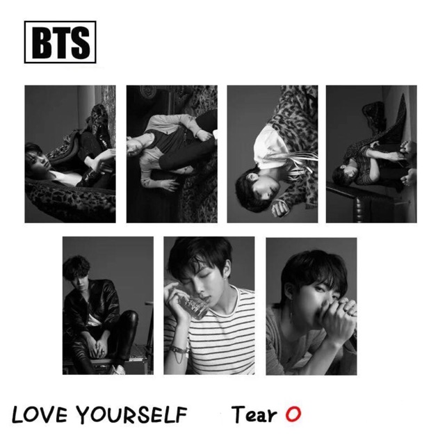 Set card trong Love Yourself ‘Tear’ có 4 Ver