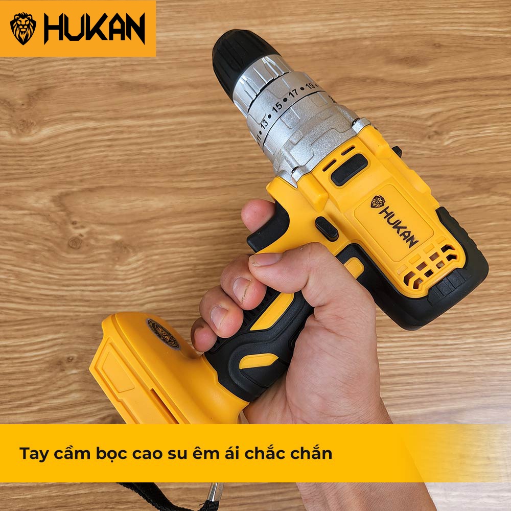 Thân Máy Khoan Pin HUKAN F9 3 Chức Năng, 20 Cấp Trượt Motor 550 Mạnh Mẽ Chính Hãng Bảo Hành 6 Tháng