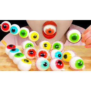 kẹo dẻo hình con mắt loại có nhân