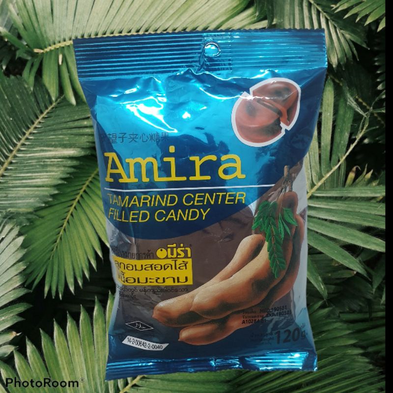 Kẹo Ngậm Me Amira Túi 120gr nhập khẩu Thailan