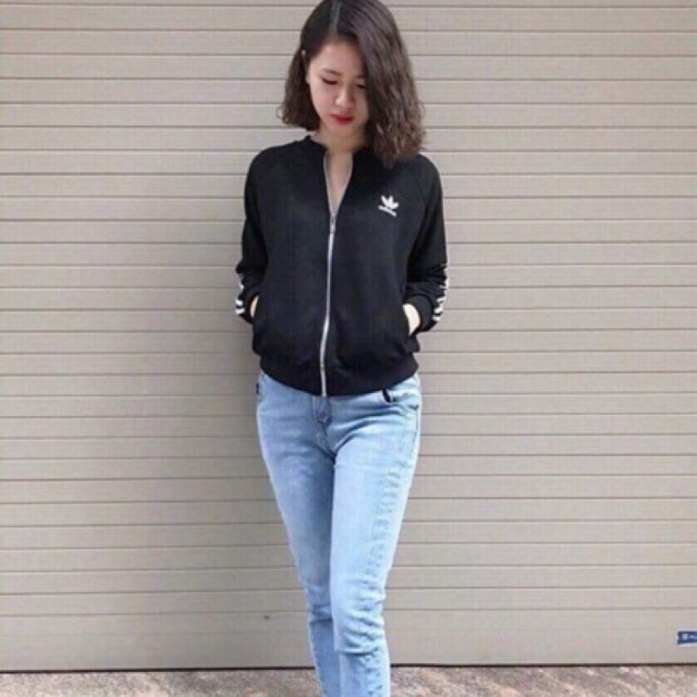 Áo khoác bomber da lộn