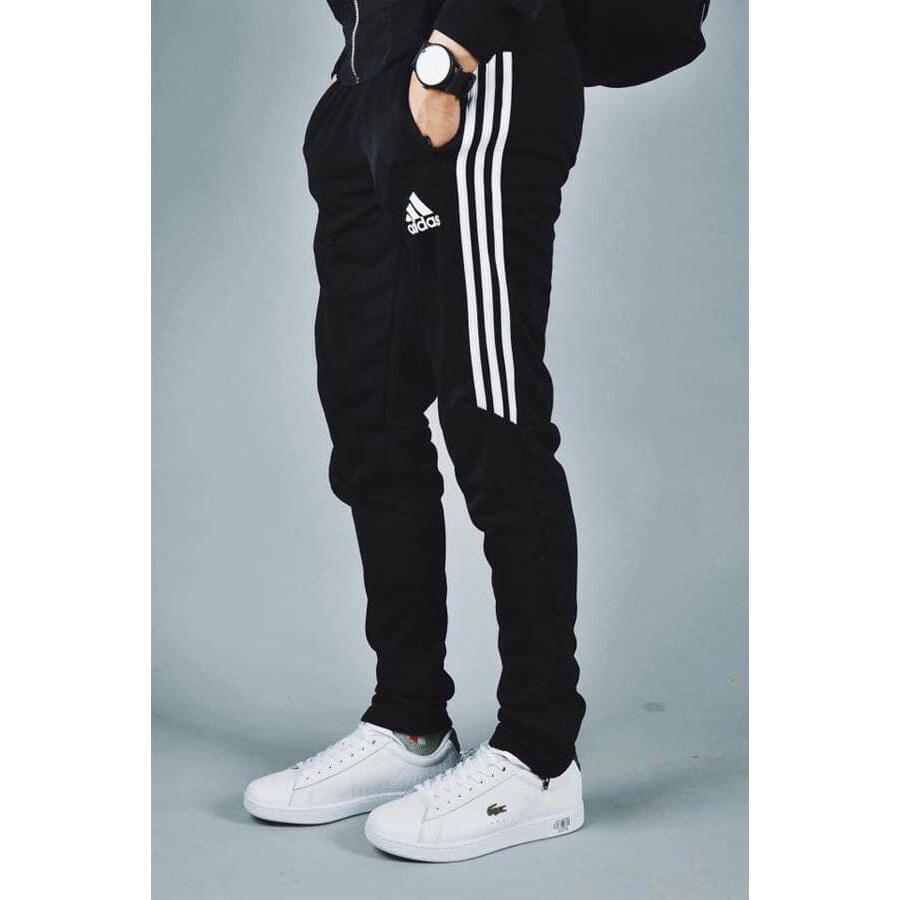 [bigsize < 135kg ] Quần jogger nam big size thun dài ống túm có 3 sọc
