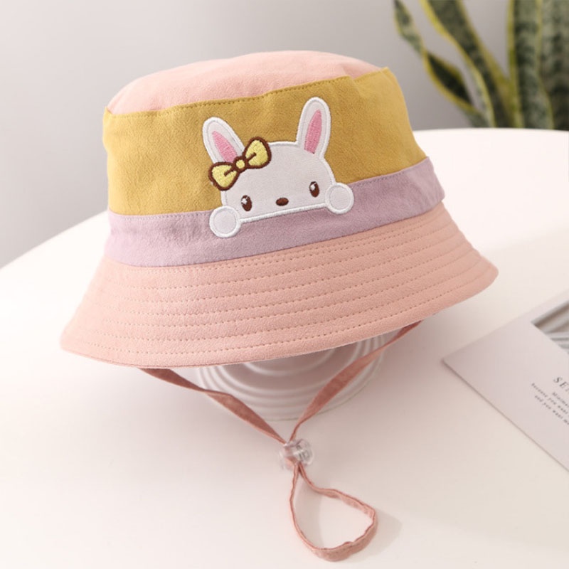 Mũ vành tròn kiểu hoạt hình dễ thương phong cách hàn quốc cho bé 1-5 tuổi