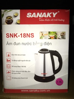 Ấm Đun Siêu Tốc SANAKY SNK-18NS