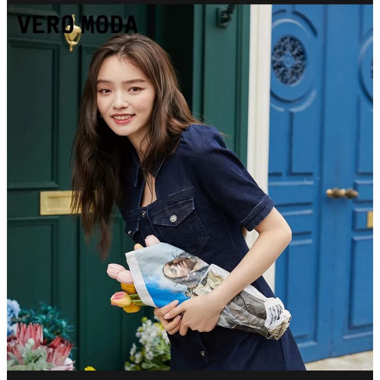 Đầm Denim cao cấp Vero Moda