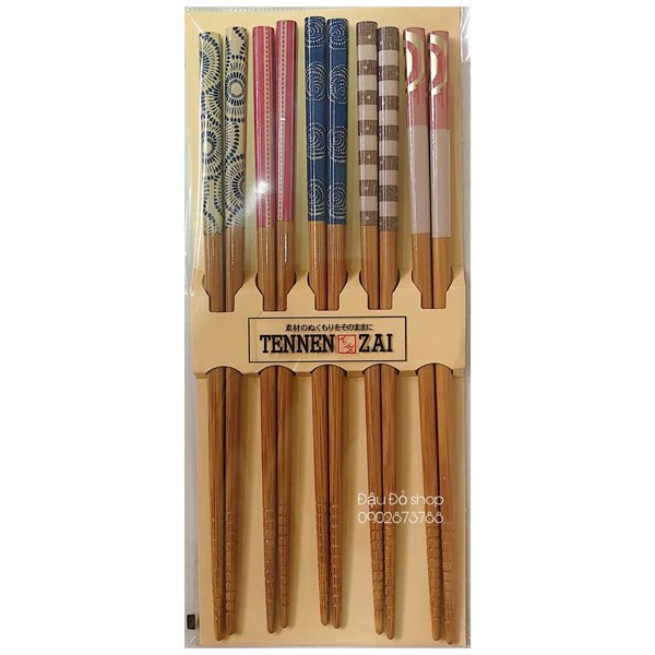 [FREESHIP] Đũa Ishida 5 đôi - Hàng nội địa Nhật