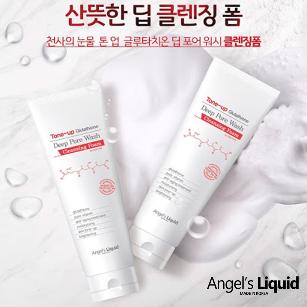 Bộ 4 sản phẩm Angel Liquid Whitening Program Glutathione Special Kit Dưỡng Trắng Da