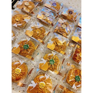 Túi đựng bán trung thu 150-180g khay 9cm(100 túi+ 100 khay)