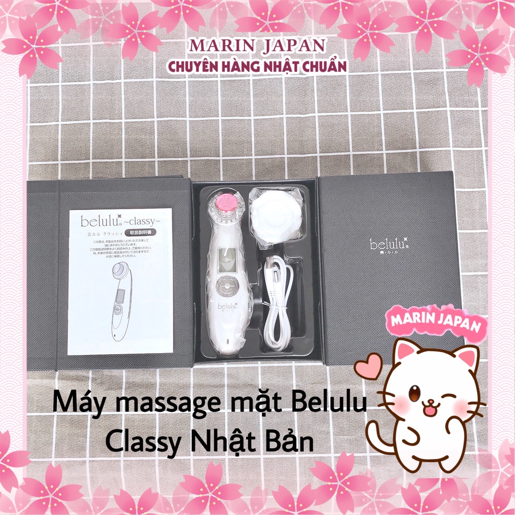 MÁY MASSAGE LÀM THON MẶT ĐẸP DA HÀNG NỘI ĐỊA NHẬT BẢN belulu Classy