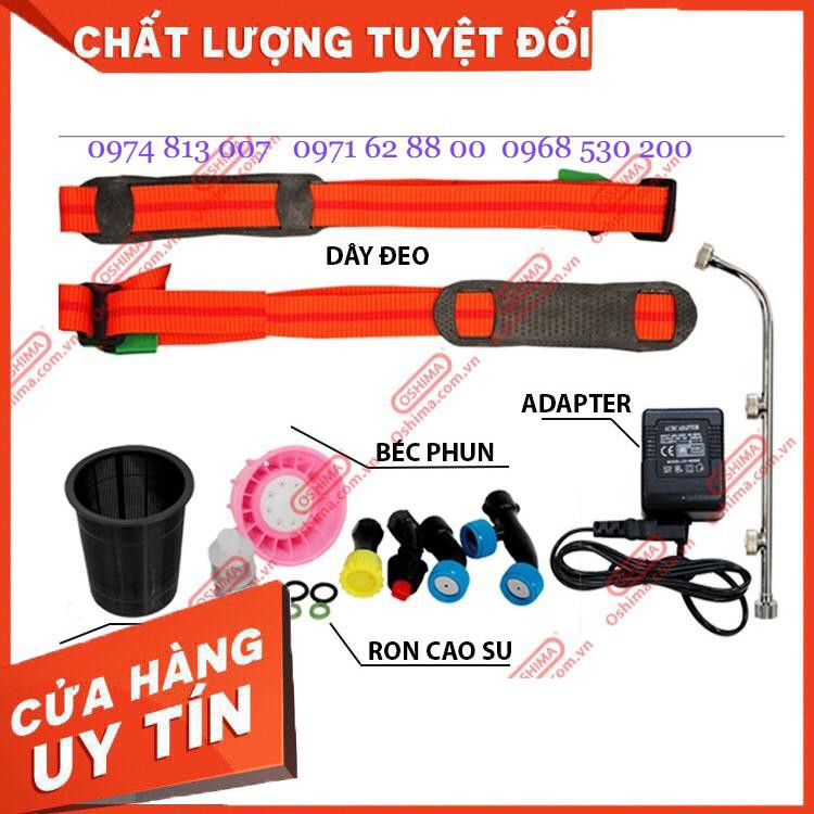 Bình Xịt Điện, Máy phun thuốc trừ sâu, công trùng Oshima OS20 giá rẻ, bền bỉ, chất lượng tốt Giá cực Chất