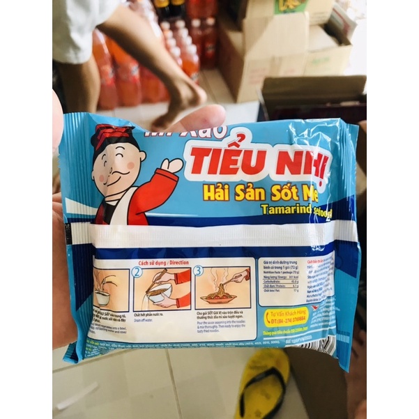 MÌ XÀO TIỂU NHỊ ( Hải Sản Sốt Me)72g