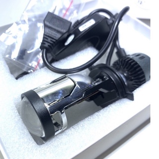 Đèn led bi cầu mini m01b bản cao cấp 2020 chân h4