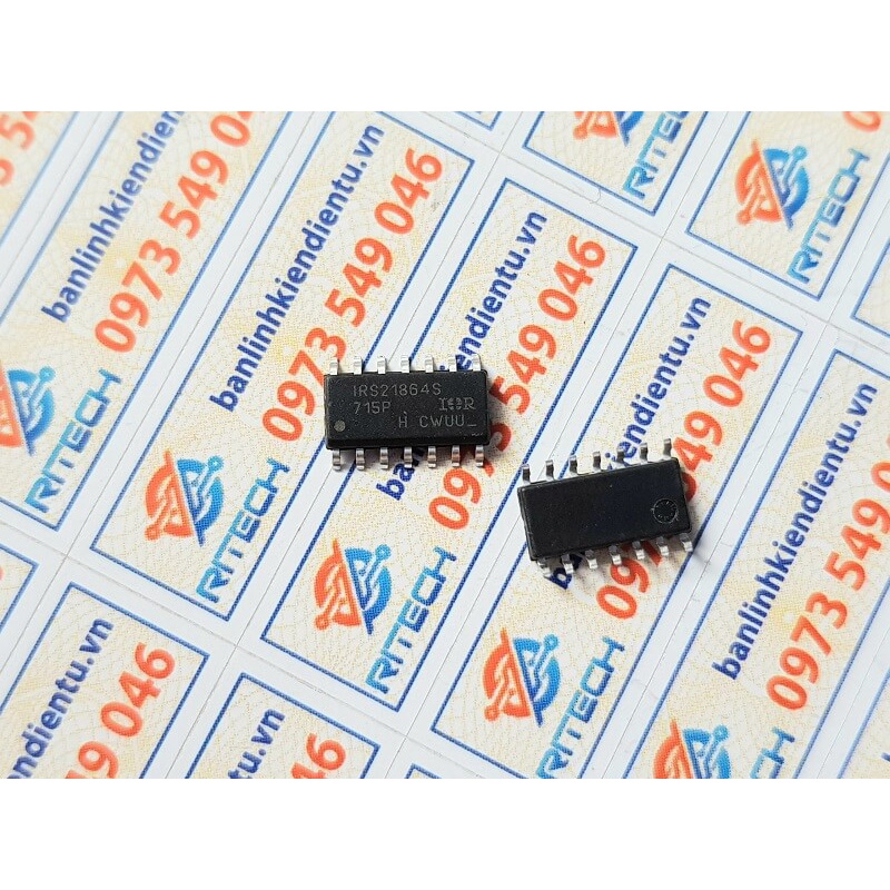 [Combo 3 chiếc] IRS21864S IC điều khiển SOP-14