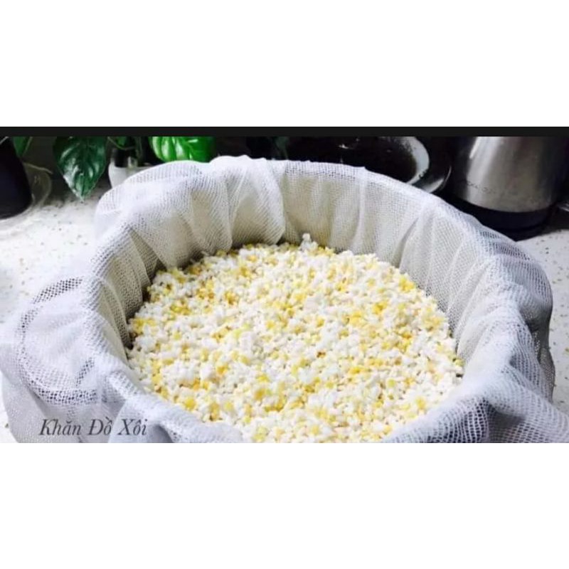 Khăn lưới hấp xôi - đồ xôi - đỗ kích thước 95×110cm
