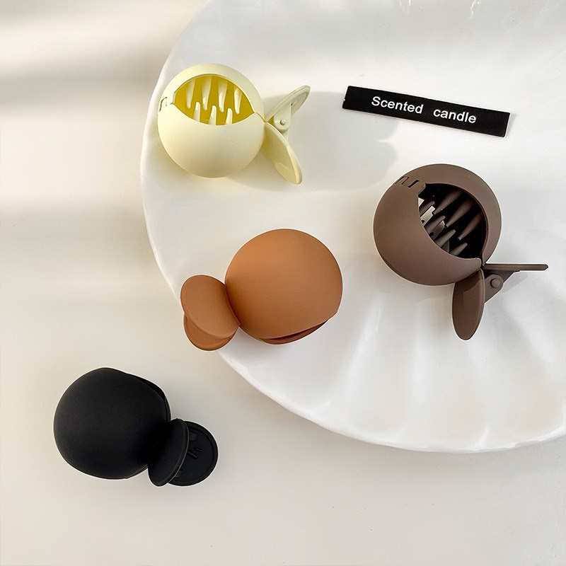 Kẹp Tóc Tròn Thiết Kế Xinh Xắn Thời Trang Cho Nữ