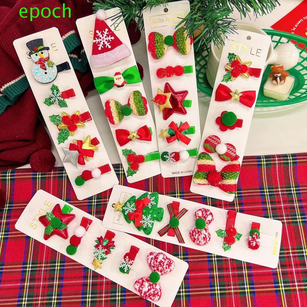 Epoch Kẹp Tóc Phong Cách Giáng Sinh Đáng Yêu Dành Cho Nữ