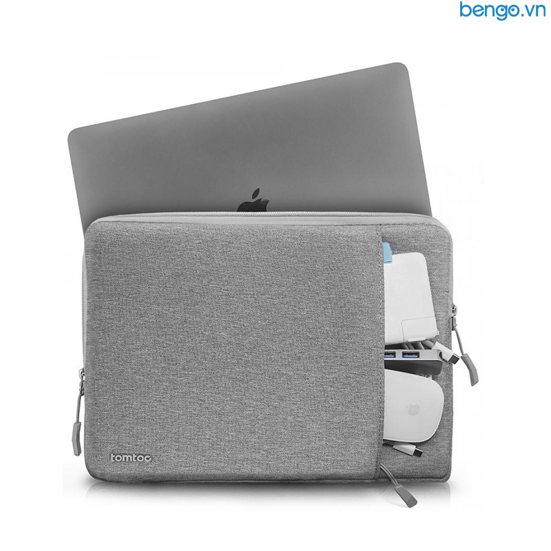 [Mã SKAMA06 giảm 8% đơn 250k]Túi chống sốc MacBook Pro 13” New TOMTOC (USA) 360° Protective - A13-C02