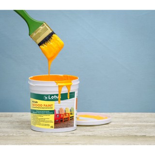 Sơn gỗ Lotus wood paint- Sơn gỗ che mất vân gỗ