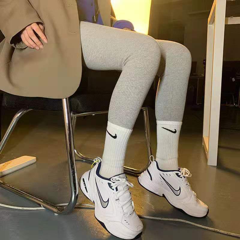 IMAODOU Quần legging cạp cao 9 điểm bằng cotton mỏng 100% dệt sợi dọc thời trang xuân thu có cỡ lớn cho nữ | BigBuy360 - bigbuy360.vn