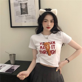 Áo Croptop Tay Ngắn Tiger.86 CR25