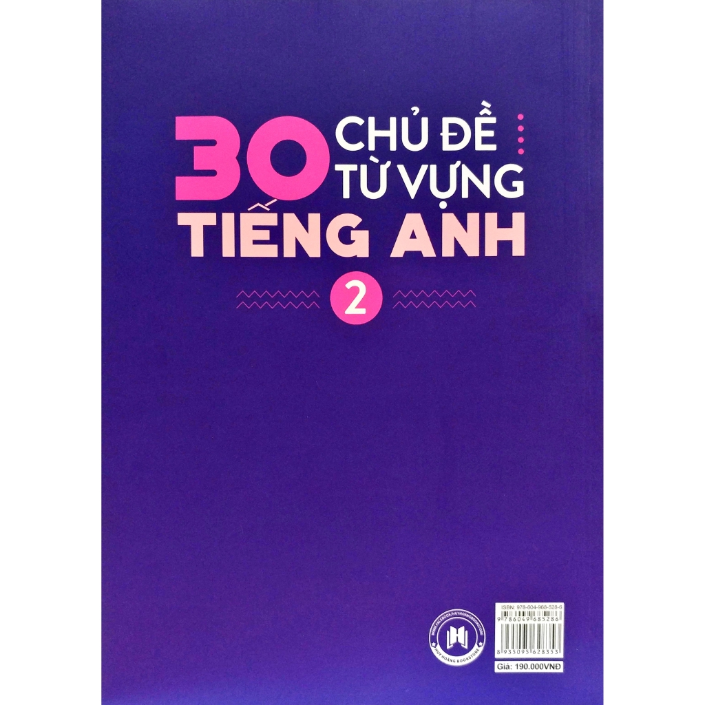 Sách - 30 Chủ Đề Từ Vựng Tiếng Anh (Tập 2)