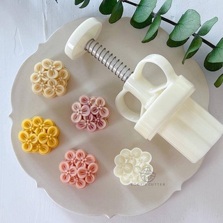 Khuôn nhấn tay làm bánh trung thu / bánh trung thu / cookie trung quốc mini 15g 20g 50g 75g 25g mini mooncake molud 15g 20g biscuit cookies moon cake mold 50g 75g 25g cute cartoon flower stamp cookie chinese mung bean cake molder hand press pressing