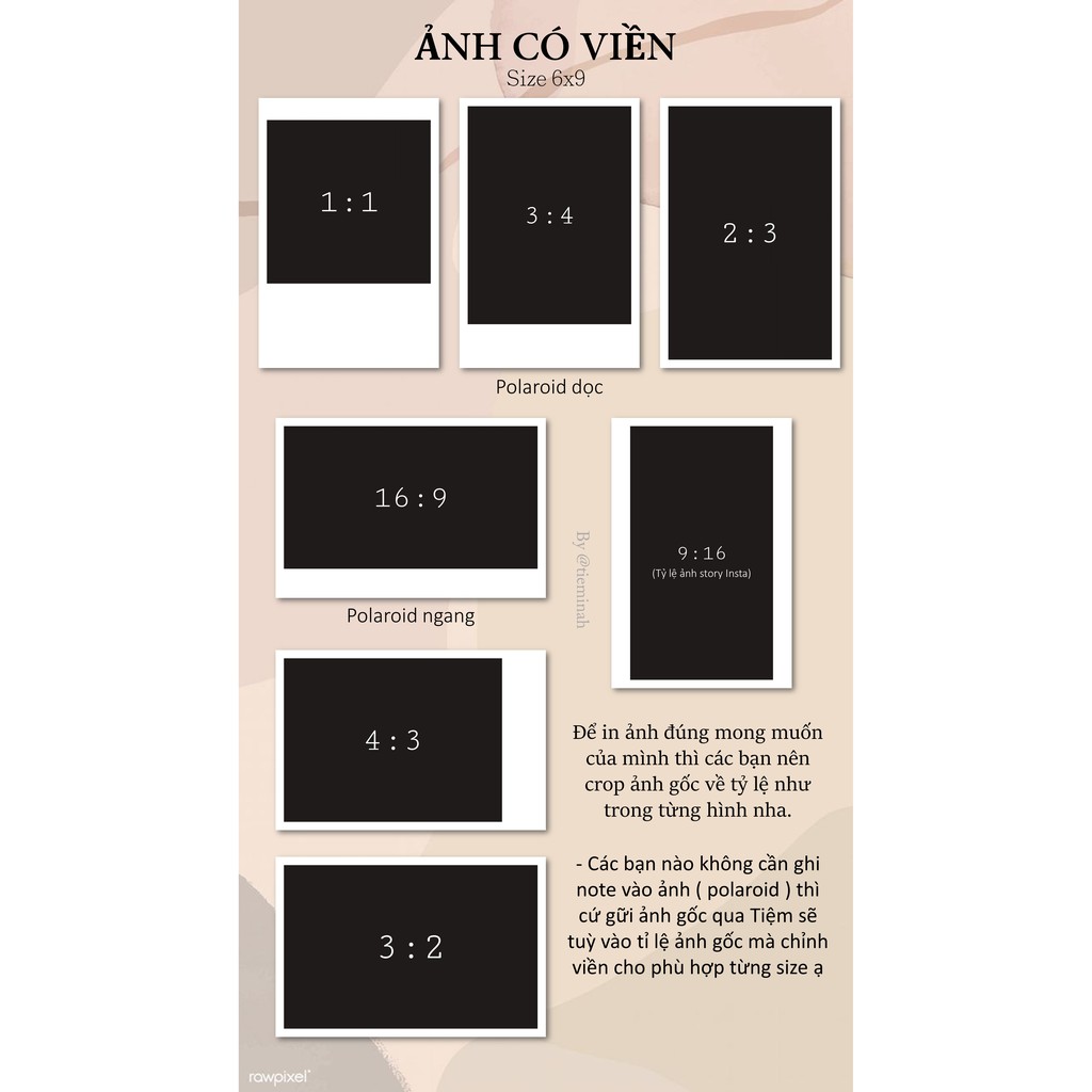 IN ẢNH, RỬA ẢNH 6X9 POLAROID . IN HÌNH THEO YÊU CẦU | BigBuy360 - bigbuy360.vn