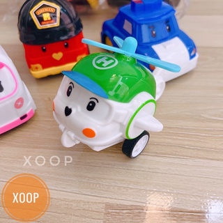 Đồ chơi xoop ! Túi 4 xe cứu hộ poly cho bé